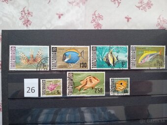 Poštové známky č.472 - AFRIKA II. - 20 sérií - 6