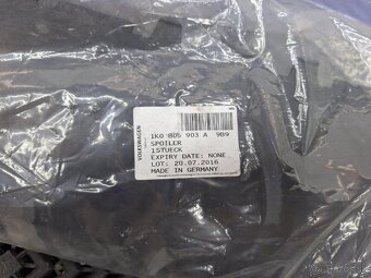 Spodny spojler naraznika Golf 5 novy - 6