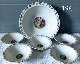 Porcelán  - tri grácie - 6