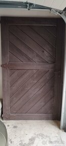 Drevené garážové dvere - 6