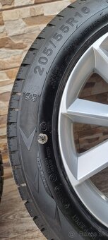 Predam orginal Skoda Helix elektrony 5x112 r16 et45J7 205/55 - 6