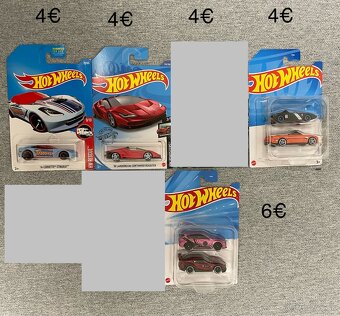 Hot Wheels / Matchbox mix - 6