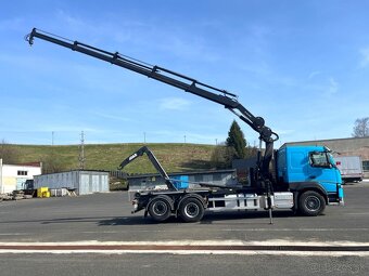 VOLVO FM 410 / 6x2/ 2016/ Hákový nosič + HIAB 166 +DO - 6