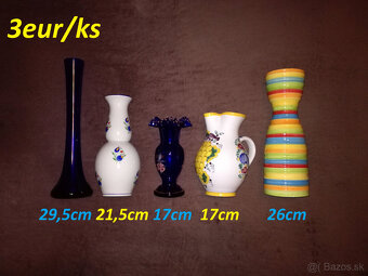 Šálky, Taniere, Vázy, Vianočné ozdoby - 6