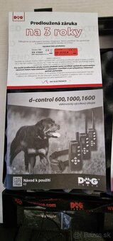 Výcvikový obojok d-control 1000 , 2ks - 6
