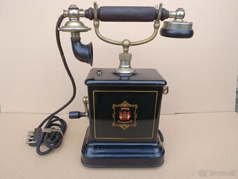 Velmi starý dánský telefon Jydsk, hezký kus - 6