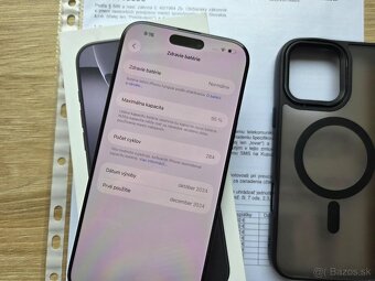 iPhone 16 Pro Max 256 GB čierny titán,top, zaruka do 12/2026 - 6