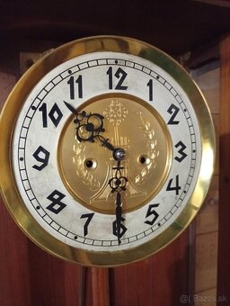 starožitné dvojzávažové hodiny - 6