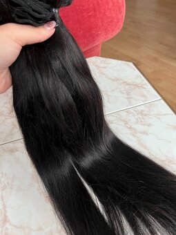 Použité vlasky na predĺženie - lacno - 6