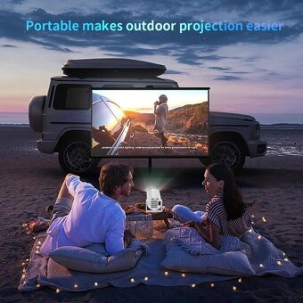 Digitálny projektor 4K Android 11 Wi-Fi bluetooth 200 ANSI s - 6