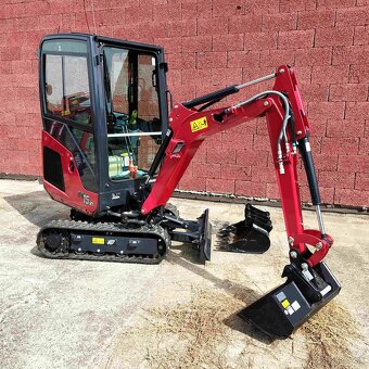 Pásové rypadlo Yanmar SV15VT minibager (1,7ton) - 6