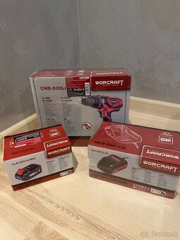 WORCRAFT AKU Set: Vŕtačka + Batéria + Nabíjačka - 6