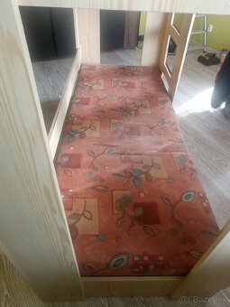 Poschodová posteľ+písací stôl+otočná stolička - 6