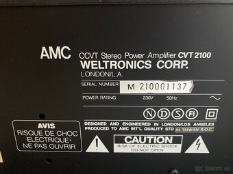 AMC CVT-2100 Power Tube Amplifier - 6