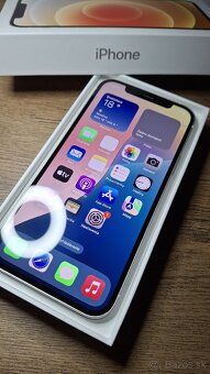 Iphone 12 White 64GB NOVA BAT.100% TOP STAV - 6