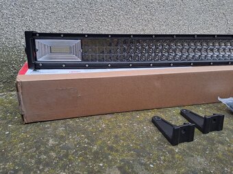 Led rampa 729W - 130cm Zaoblená - 3 radová Homologizovaná - 6