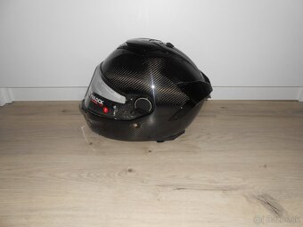 Predam krasnu novu moto prilbu znacky SHARK SPARTAN GT REPL - 6