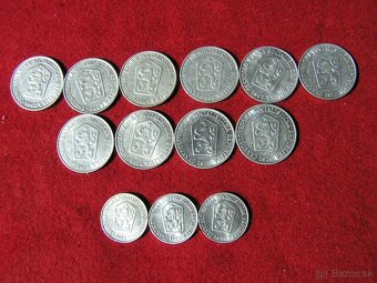 ČESKOSLOVENSKÉ MINCE :HALIERE 1961-1986 - 6