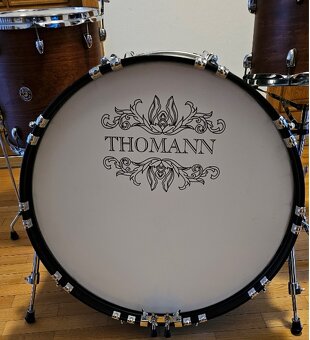 Thomann BD2414BL Marching Bass Drum 24" x 14" - 6