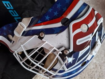 Bauer hokejbalova brankárska prilba - 6