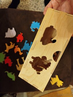 Drevená vkladačka zvieratká - 6