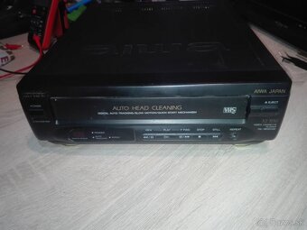 VHS videoprehrávač AIWA+TV farebné, 14“. - 6