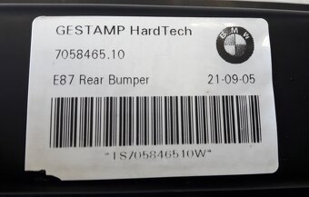 BMW 1 E87 Výstuha zadného nárazníka - 6