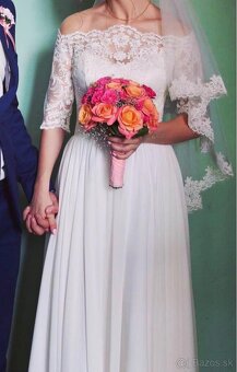 Predám svadobné šaty - 6