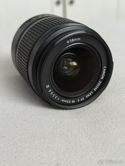 Canon EOS 2000D + 18–55mm + 2 batérie + SD karta – ako nový - 6