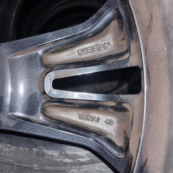 NISSAN disky 5x114.3 R18 7J ET40 - 6