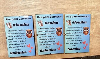 Darčeky pre pani učiteľku - 6