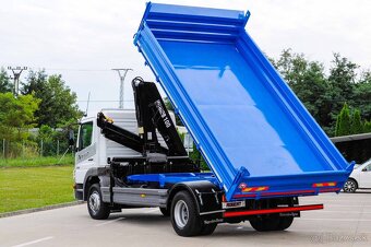 MERCEDES ATEGO 1523 TROJSTRANNÝ SKLÁPAČ + HYDRAULICKÁ RUKA - 6