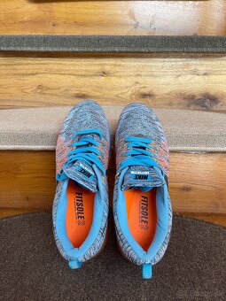 Nike Air Max Flyknit - veľkosť 39 - modro/oranžové - 6