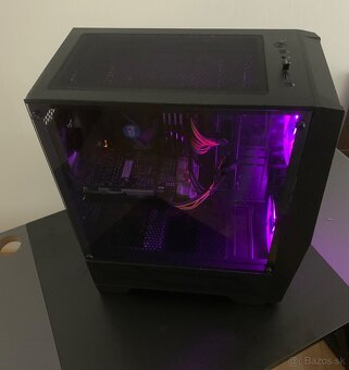 Predám gaming PC v skrini MSI MAG Forge 100R, i5-9400F, RTX - 6