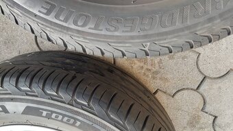 Sada alu diskov 5x112 pneu.BRIDGESTONE 215/60R16 - 6