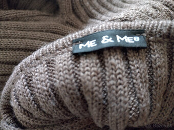 hnede zimne teple saty a kardigan - 6