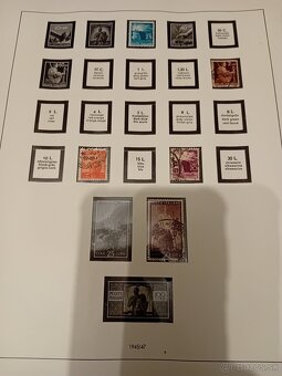 Známky Taliansko v albume - 6