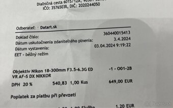 objektív Nikkor 18-300 - 6