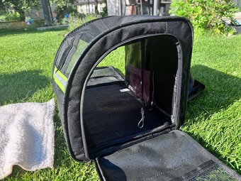 Taska-ruksak pre psa macku+ nosic na bicykel - 6
