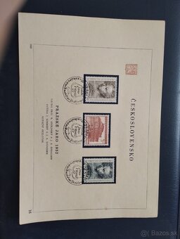 Poštovné známky Československo r.1952 - 6