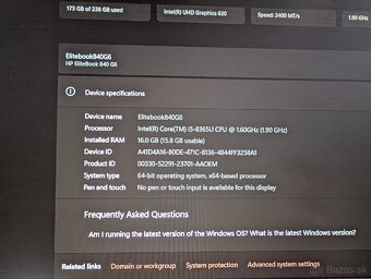 HP EliteBook 840 G6 - Intel Core i5 - 6
