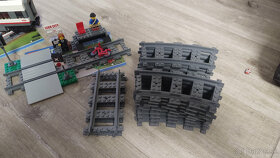 Lego vlaky 60098 ,60051 a lego kolajnice - 6