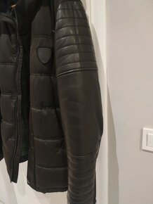 Zimná bunda čierna s poškodením - 6