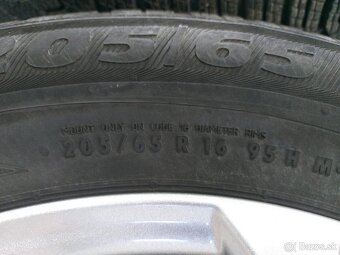 5x108R16 elektrony FORD-205/60R16 CONTINENTAL-zimne pneu - 6
