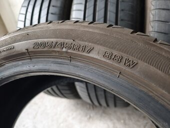 205/45 r17 letné pneumatiky Bridgestone - 6