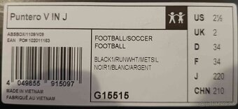 Kopačky detské ADDIDAS, rôzne veľkosti, skoro ako nové - 6