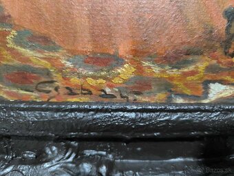 Stará olejomaľba - 6