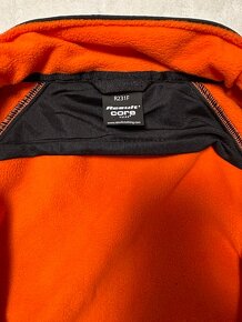 Čierno oranžová softshellová bunda SEAT - 6