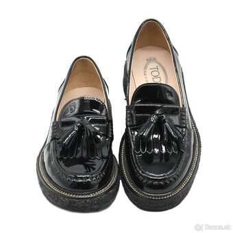 Tod.s loafers, mokasíny kožené veľ. 37 - 6