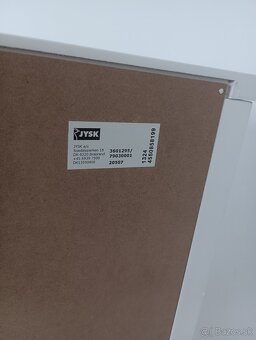 Komoda biela so zásuvkami Nordby Jysk - 6